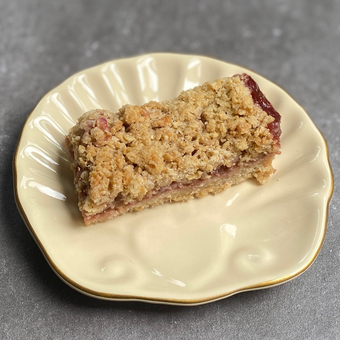 Freja's crumble - Rabarber